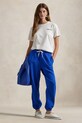 Ρούχα Βαμβακερό μπλουζάκι Polo Ralph Lauren 211959114 λευκό