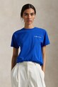 Βαμβακερό μπλουζάκι Polo Ralph Lauren βαμβάκι μπλε 211959114
