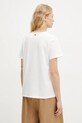 Ρούχα Βαμβακερό μπλουζάκι Weekend Max Mara 2515971051600 λευκό