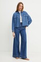 Βαμβακερό μπλουζάκι Weekend Max Mara 2515971051600 λευκό SS25