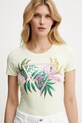 Μπλουζάκι Guess κίτρινο W5GI07.J1314