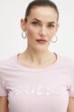 Μπλουζάκι Guess μωβ W5GI17.J1314