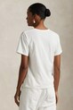 Βαμβακερό μπλουζάκι Polo Ralph Lauren 211965107 λευκό SS25