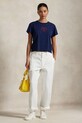 Ρούχα Βαμβακερό μπλουζάκι Polo Ralph Lauren 211965108 σκούρο μπλε
