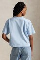 Βαμβακερό μπλουζάκι Polo Ralph Lauren 211965119 μπλε SS25