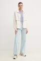 Μπλουζάκι Calvin Klein Jeans J20J225244 μωβ SS25