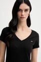 Βαμβακερό μπλουζάκι Tommy Jeans 2-pack DW0DW21367 μαύρο