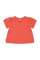 Μπλουζάκι μωρού Levi's HEART SS PUFF SLEEVE SLV TEE 1EM402 κόκκινο SS25