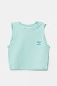 Παιδικό top adidas Originals JI5787 τιρκουάζ SS25