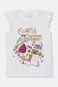 Παιδικό μπλουζάκι Guess στάμπα λευκό K5GI11.K6YW4.PPYA