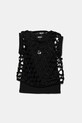 Παιδικό top Dkny με ελαστάν μαύρο D62317.114.150