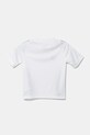 Παιδικό μπλουζάκι adidas Performance IS1033 λευκό SS25