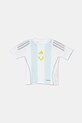 Παιδικό μπλουζάκι adidas Performance MESSI JI5460 λευκό SS25