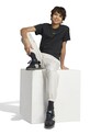 Παιδικό βαμβακερό μπλουζάκι adidas Originals JZ9940 μαύρο