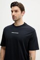 Βαμβακερό μπλουζάκι Armani Exchange σκούρο μπλε XM000588.AF12308