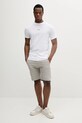 Βαμβακερό μπλουζάκι Karl Lagerfeld 552224.755031 λευκό SS25