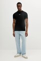 Βαμβακερό μπλουζάκι Karl Lagerfeld 552224.755031 μαύρο SS25