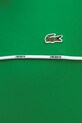 Βαμβακερό μπλουζάκι Lacoste TH9842 πράσινο
