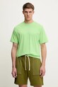 Ρούχα Βαμβακερό μπλουζάκι The North Face Never Stop Relaxed NF0A8C3A6II1 πράσινο