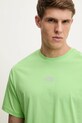 Βαμβακερό μπλουζάκι The North Face Never Stop Relaxed πράσινο NF0A8C3A6II1
