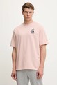 Ρούχα Βαμβακερό μπλουζάκι The North Face Mountain Cleanup NF0A8C4DLK61 ροζ