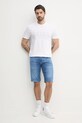 Βαμβακερό μπλουζάκι Guess M5GI27.KBW41 λευκό SS25
