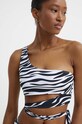 Bikini top Answear Lab χωρίς μεταλλικές μπανέλες μαύρο hlb107.G.FKK