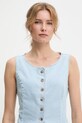 Γιλέκο τζιν Answear Lab μπλε RD3052.hlk