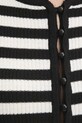 Πλεκτή ζακέτα Answear Lab LKC.273LELOA.ums μαύρο
