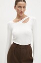 Longsleeve Answear Lab slim λευκό Y088.hms