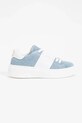 Παιδικά sneakers σουέτ Twinset δέρμα σαμουά μπλε 251GCJ01C.30.34